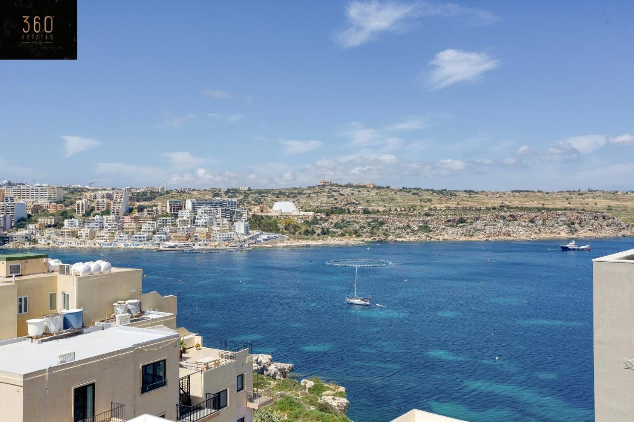 Lux Sea Front Penthouse With Breathtaking Views In St Pauls By 360 Estates Διαμέρισμα Σεντ Πόλς Μπέι Εξωτερικό φωτογραφία